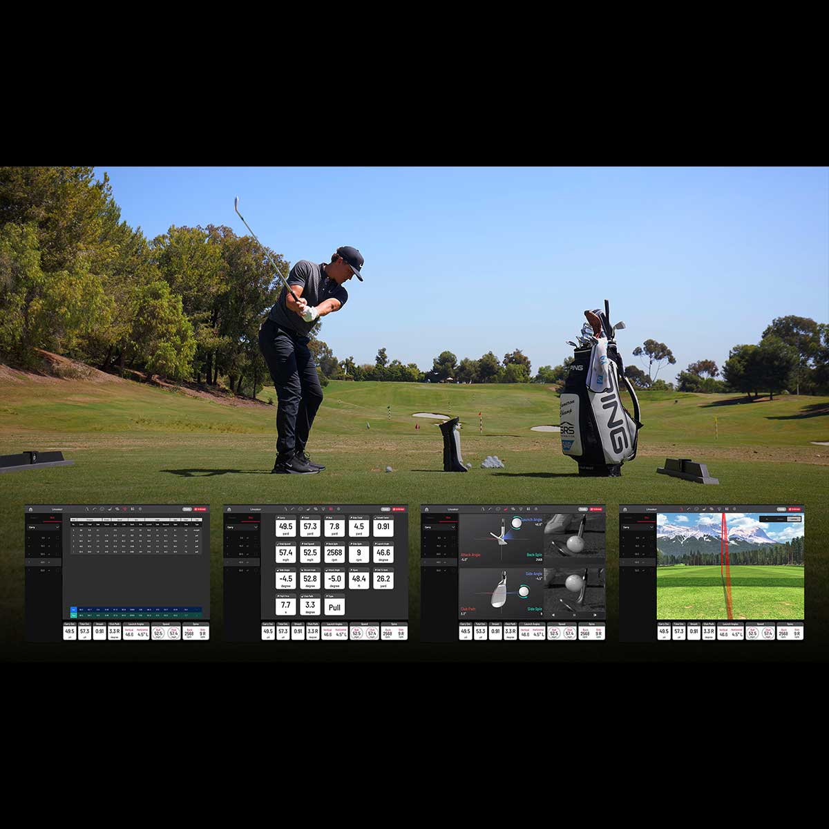 Uneekor EYE MINI with PlayBetter SimStudio™ ESSENTIALS Package | Golf Simulator Studio with Impact Screen, Enclosure, Hitting Mat, & Projector