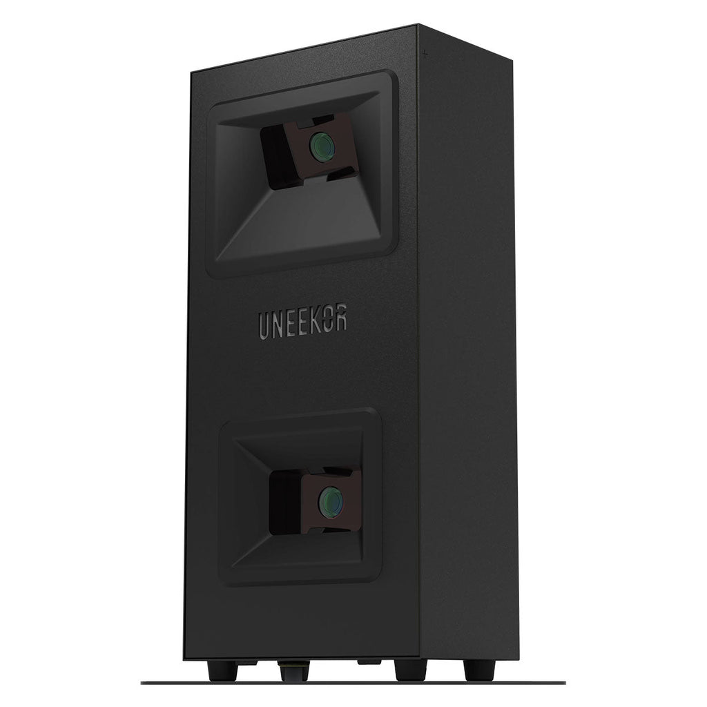 Uneekor EYE MINI LITE with PlayBetter SimStudio™ ESSENTIALS Package | Golf Simulator Studio with Impact Screen, Enclosure, Hitting Mat, & Projector