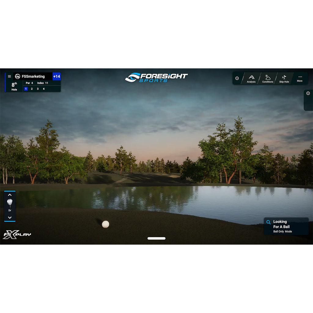 Foresight GC3 with LINK Golf Launch Monitor & Simulator