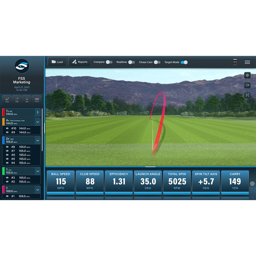 Foresight GC3 with LINK Golf Launch Monitor & Simulator (Open Box)