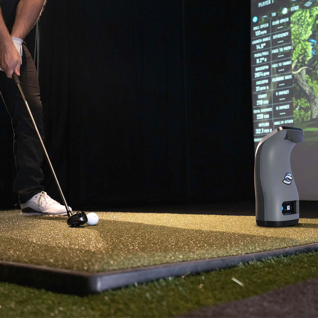 Foresight GC3 with LINK Golf Launch Monitor & Simulator Home Net Studio with The Net Return Premium Hitting Net Package