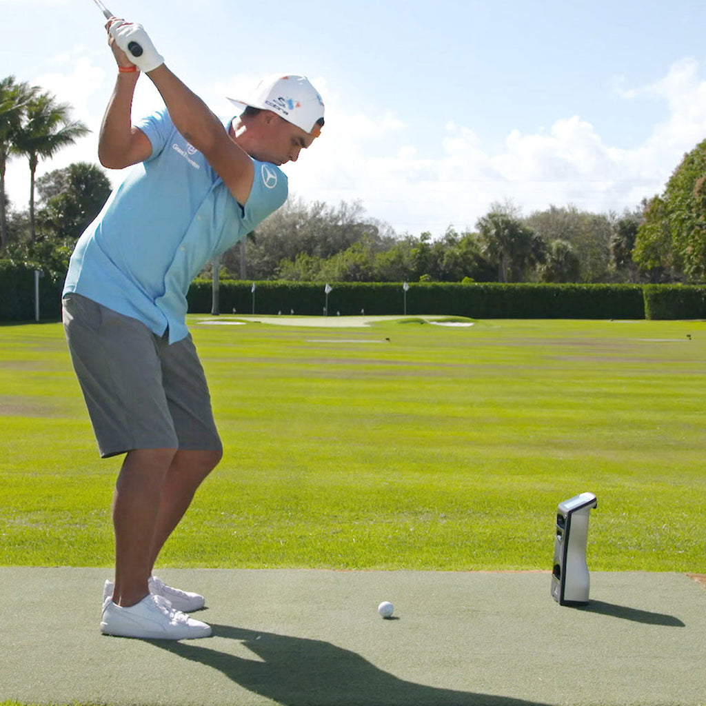 Foresight GCQuad with PlayBetter SimStudio™ ESSENTIALS Package | Golf Simulator Studio with Impact Screen, Enclosure, Hitting Mat, Projector & Protective Case