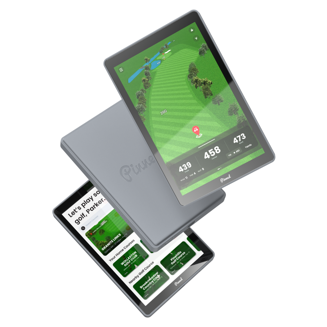 Pinned Golf The Caddie Portable GPS Golf Tablet