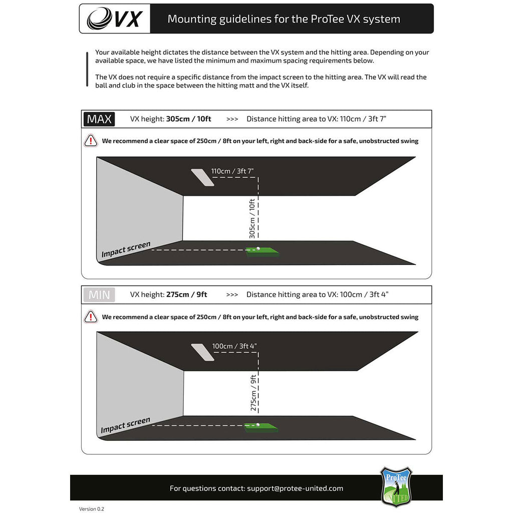 ProTee VX with PlayBetter SimStudio™ OVERHEAD Premium Home Golf Studio Package with Carl's Place Pro Enclosure