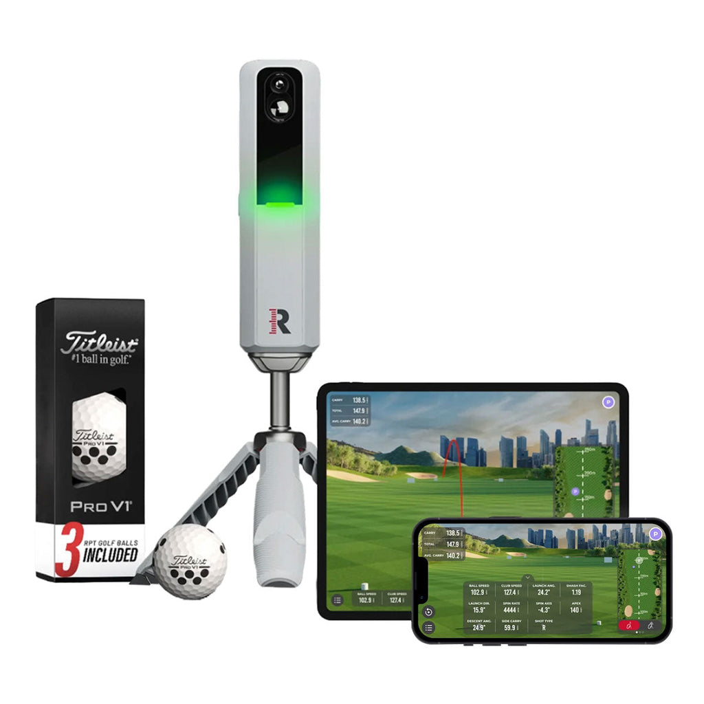 Rapsodo MLM2PRO SportScreen Vanish Retractable Golf Studio Complete Package | Home Golf Simulator Studio with Impact Screen, Enclosure, Hitting Mat, Putting Turf & Projector