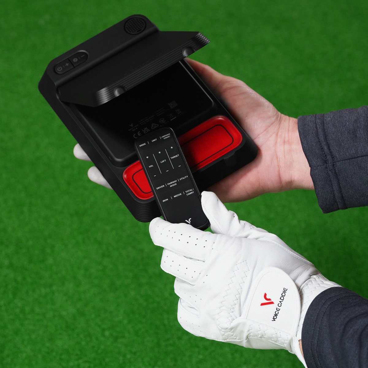 Swing Caddie SC4 PRO with PlayBetter SimStudio™ ESSENTIALS Package | Golf Simulator Studio with Impact Screen, Enclosure, Hitting Mat, & Projector