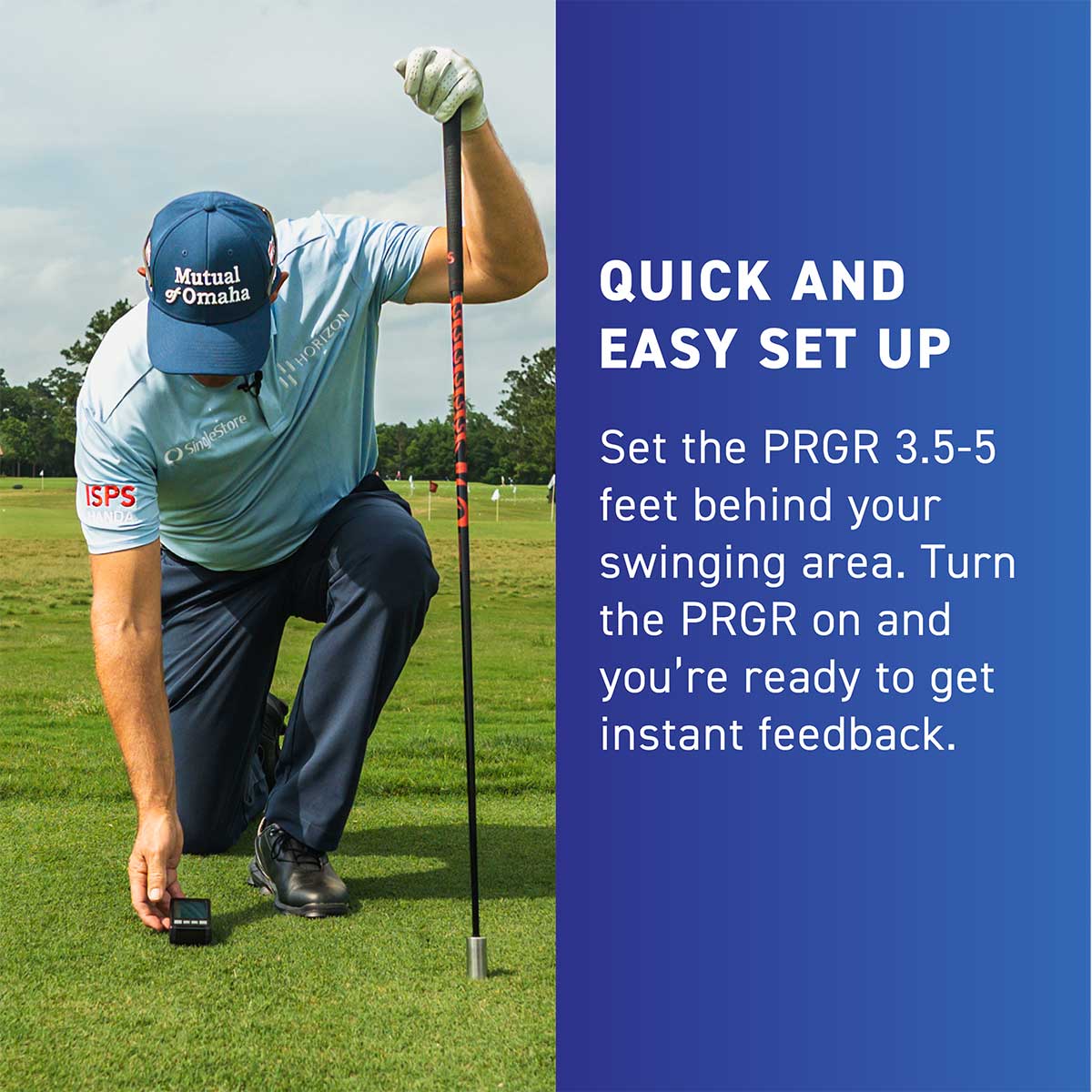 SuperSpeed Golf PRGR Portable Launch Monitor