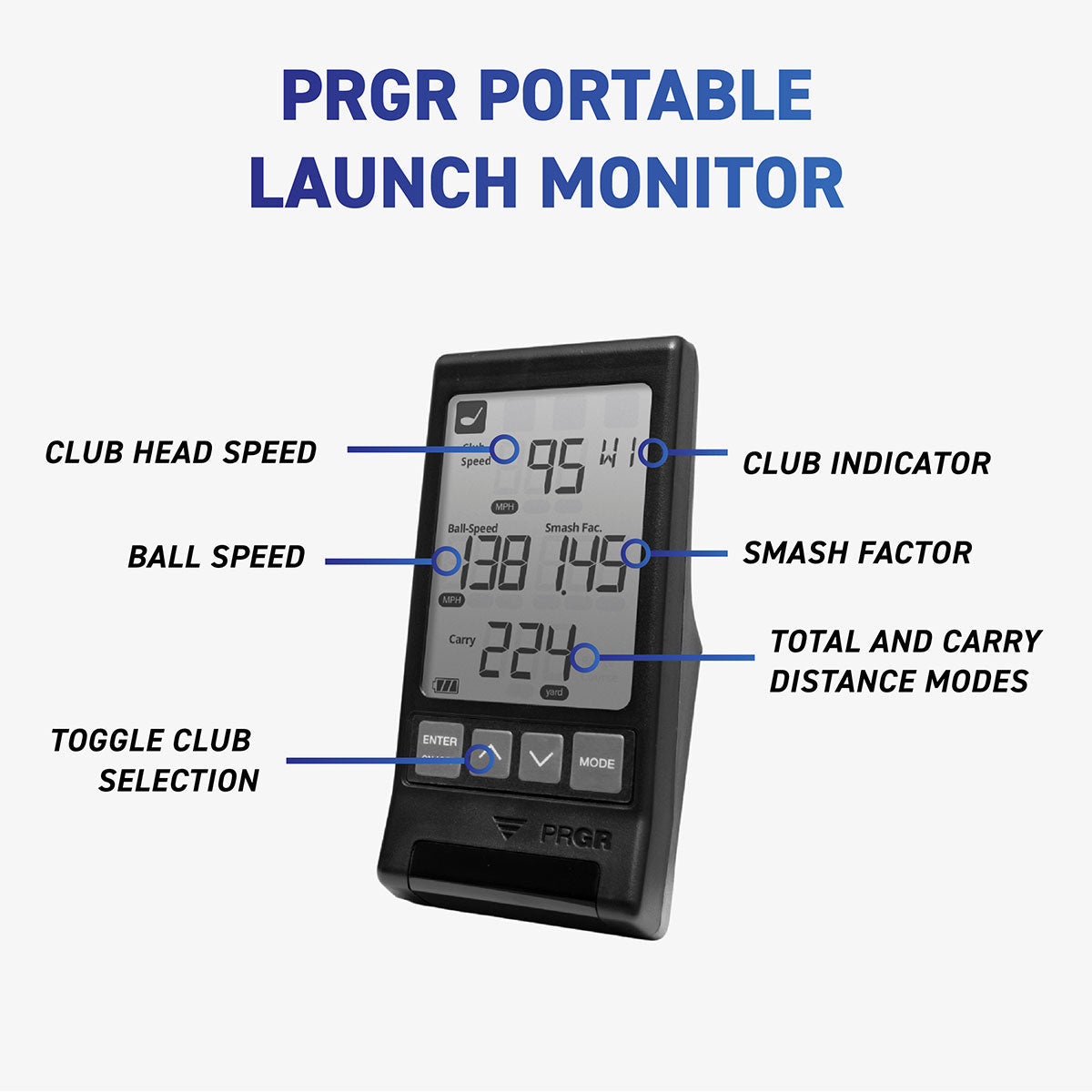 SuperSpeed Golf PRGR Portable Launch Monitor