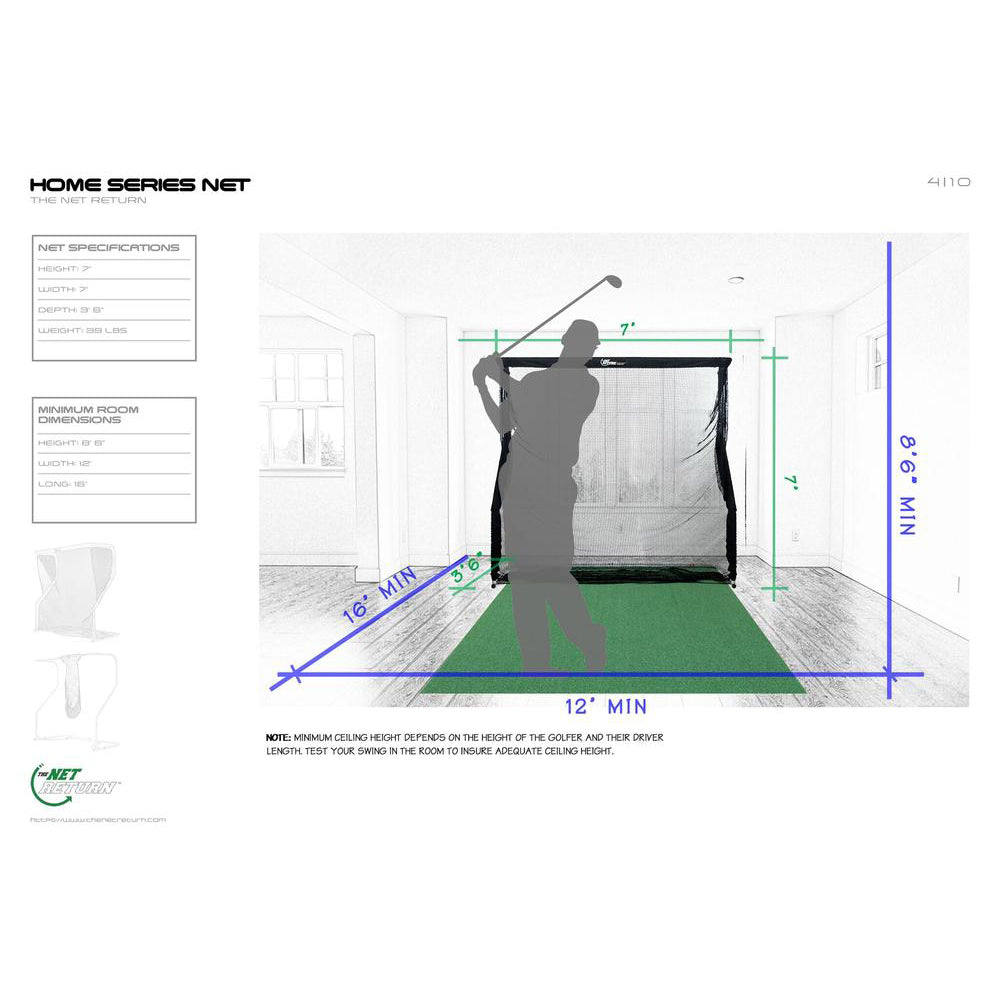 The Net Return Premium Golf Hitting Net