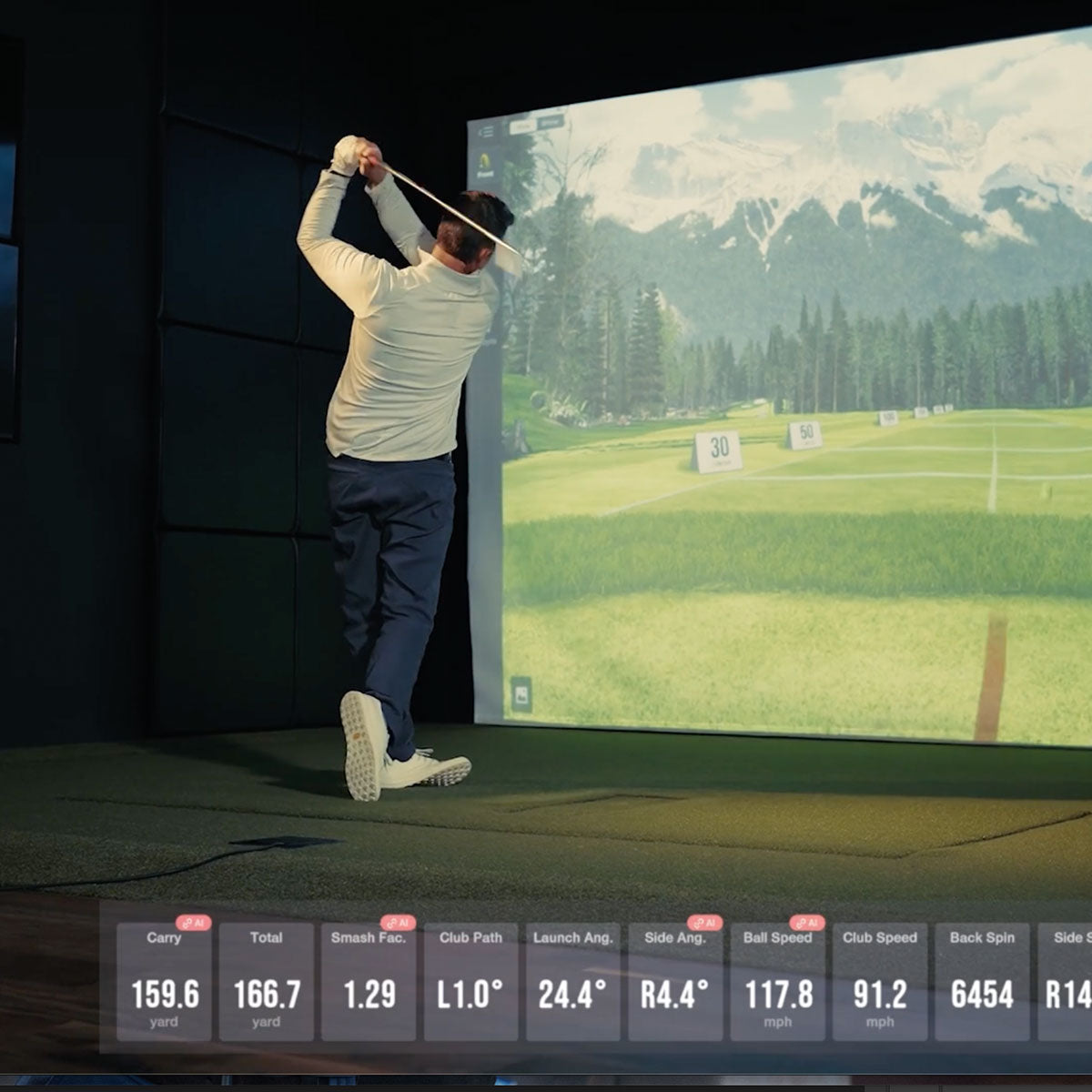 Uneekor EYE XR with PlayBetter SimStudio™ COMPLETE Package | Golf Simulator Studio with Impact Screen, Enclosure, Side Barriers, Hitting/Putting Mats & Projector