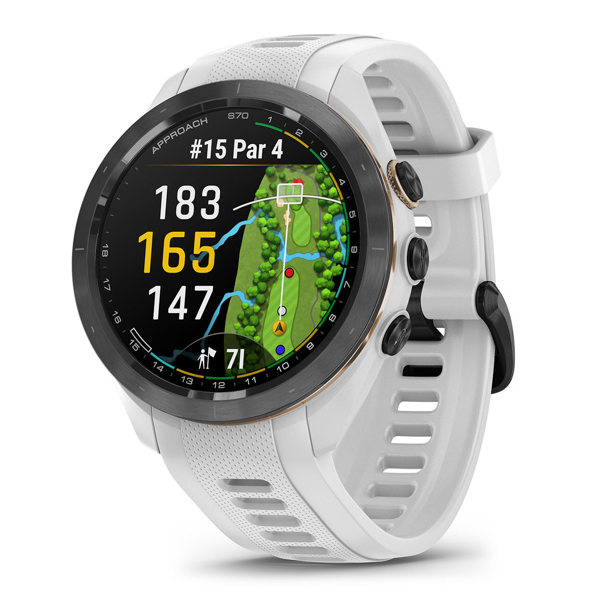 Garmin Approach S70 Golf GPS Smartwatch (Certified Pre-Owned)