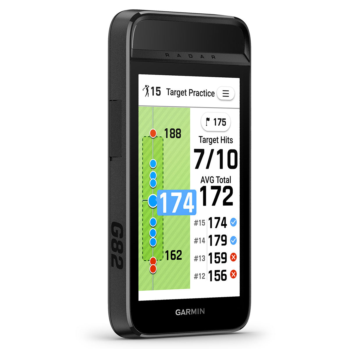 Garmin Approach G82 Launch Monitor and Premium GPS Golf Handheld
