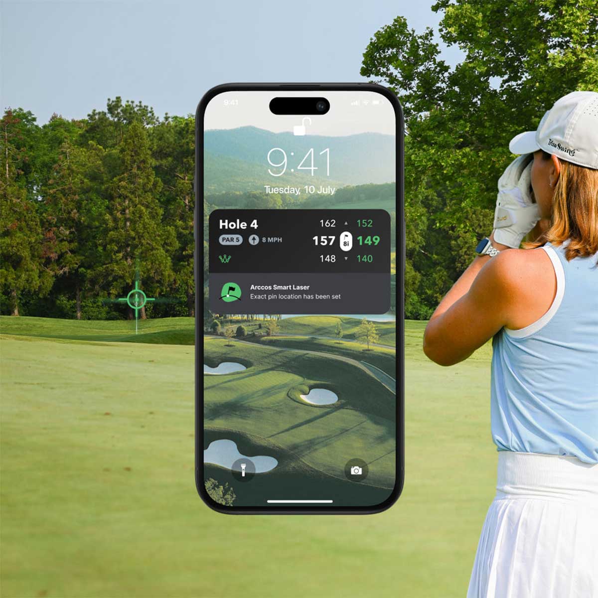 Arccos Smart Laser Golf Rangefinder