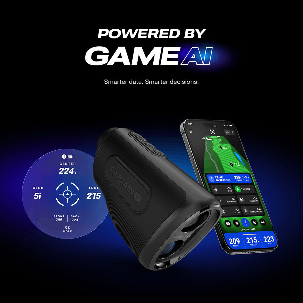 Blue Tees Captain Pro Golf Rangefinder
