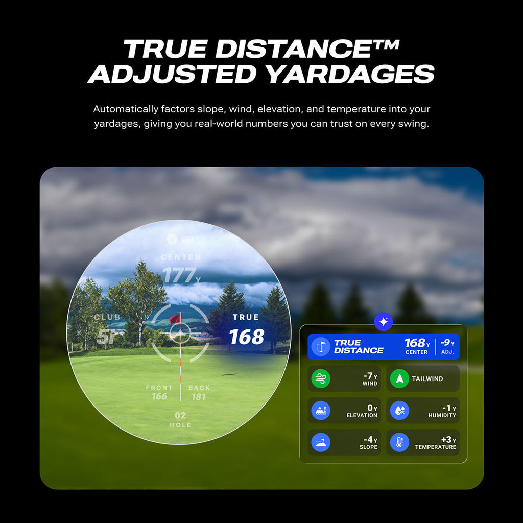 Blue Tees Captain Pro Golf Rangefinder