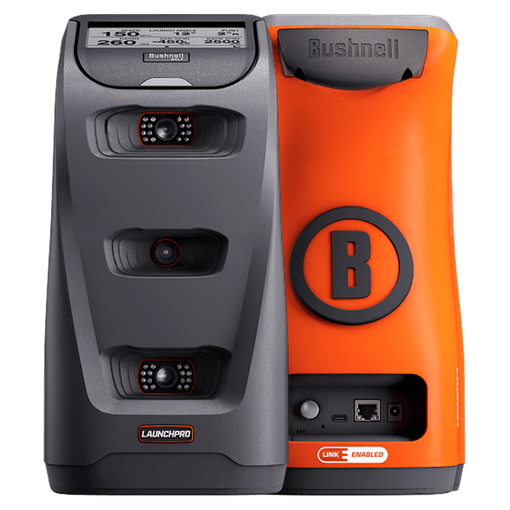 Bushnell Launch Pro Circle B Golf Launch Monitor Home Net Studio with The Net Return Premium Hitting Net Package