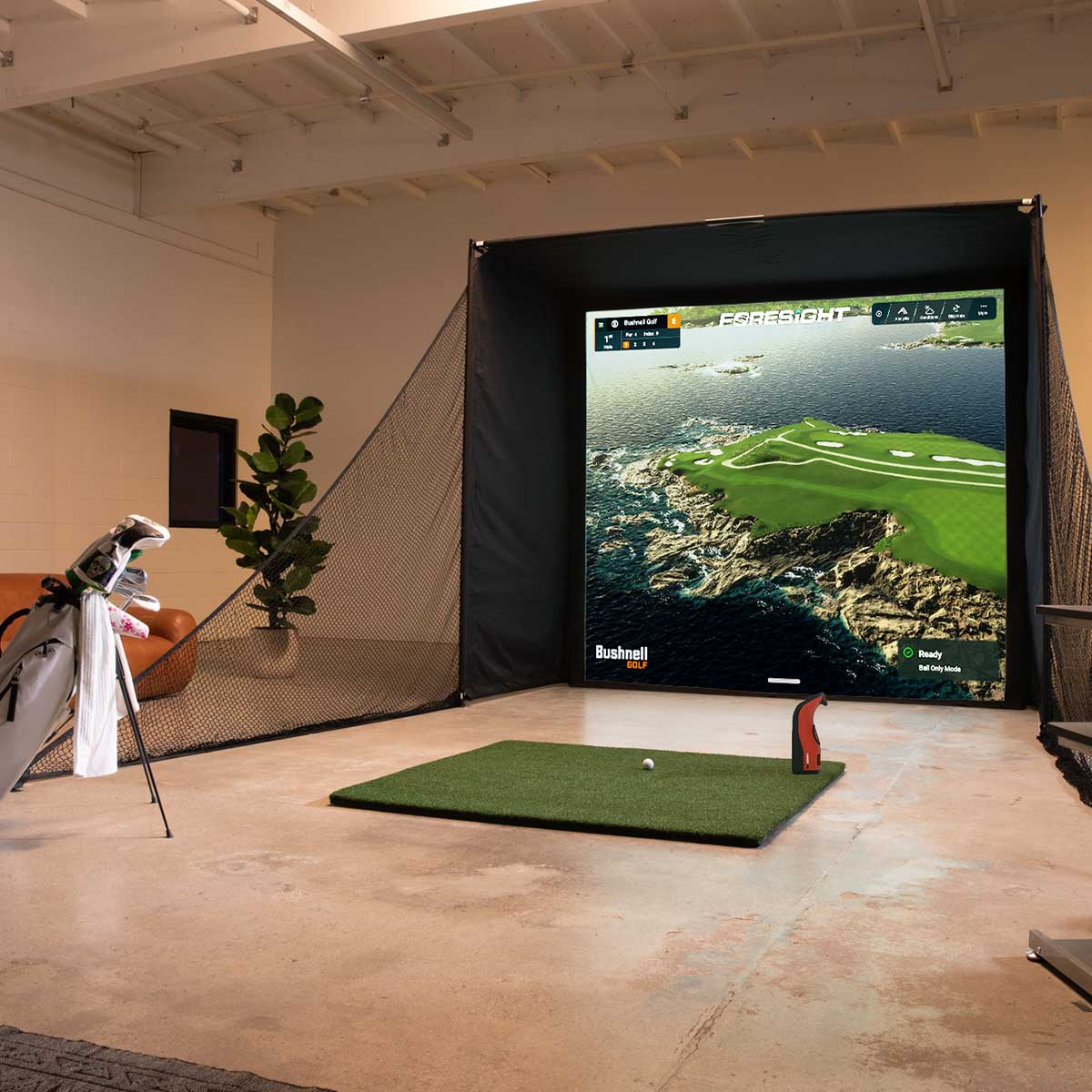 Bushnell Launch Pro Circle B Golf Launch Monitor & Simulator