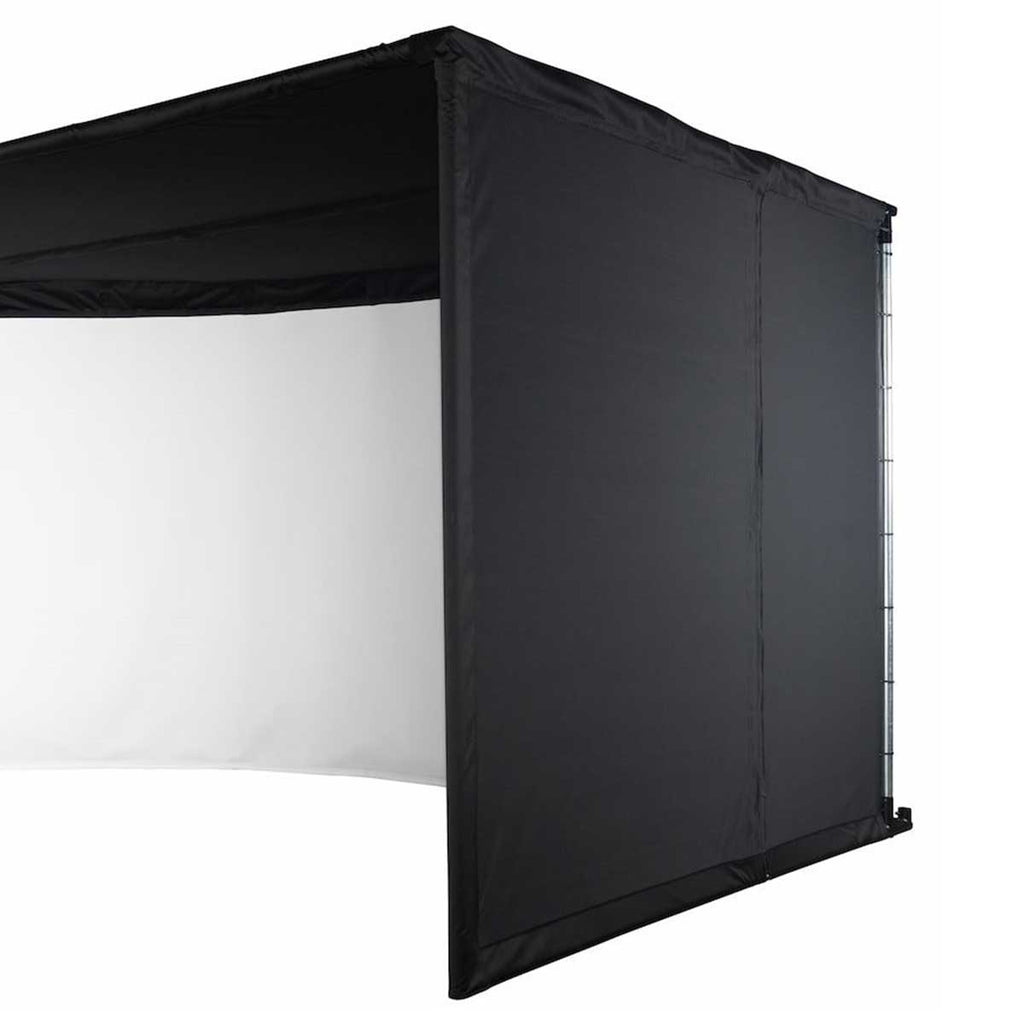 Foresight Falcon with PlayBetter SimStudio™ OVERHEAD Premium Home Golf Studio Package with Carl's Place Curved Enclosure