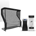 Foresight GC2 Golf Launch Monitor Home Net Studio with The Net Return Premium Hitting Net Package