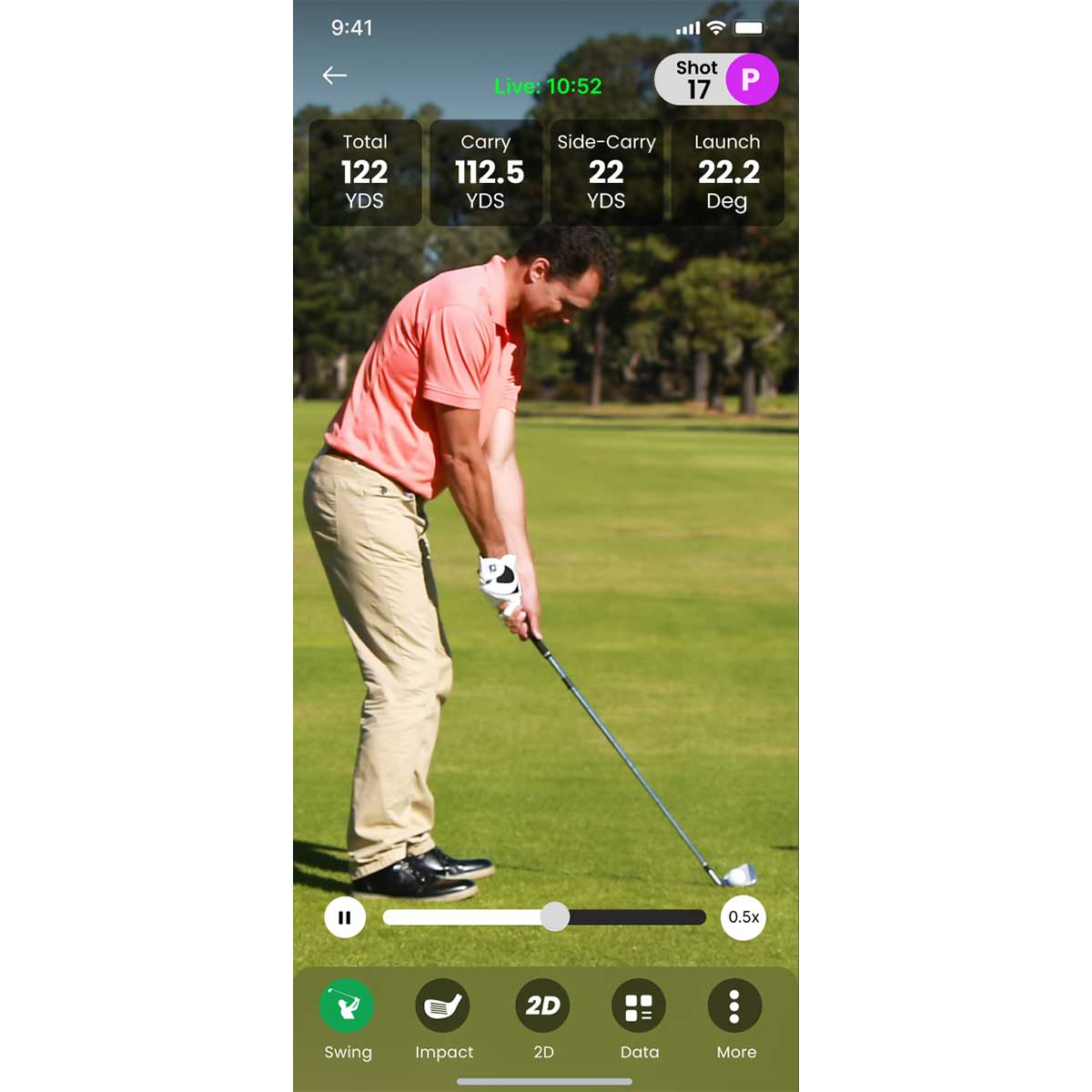 Par Breaker Swing Pulse X10 Golf Launch Monitor
