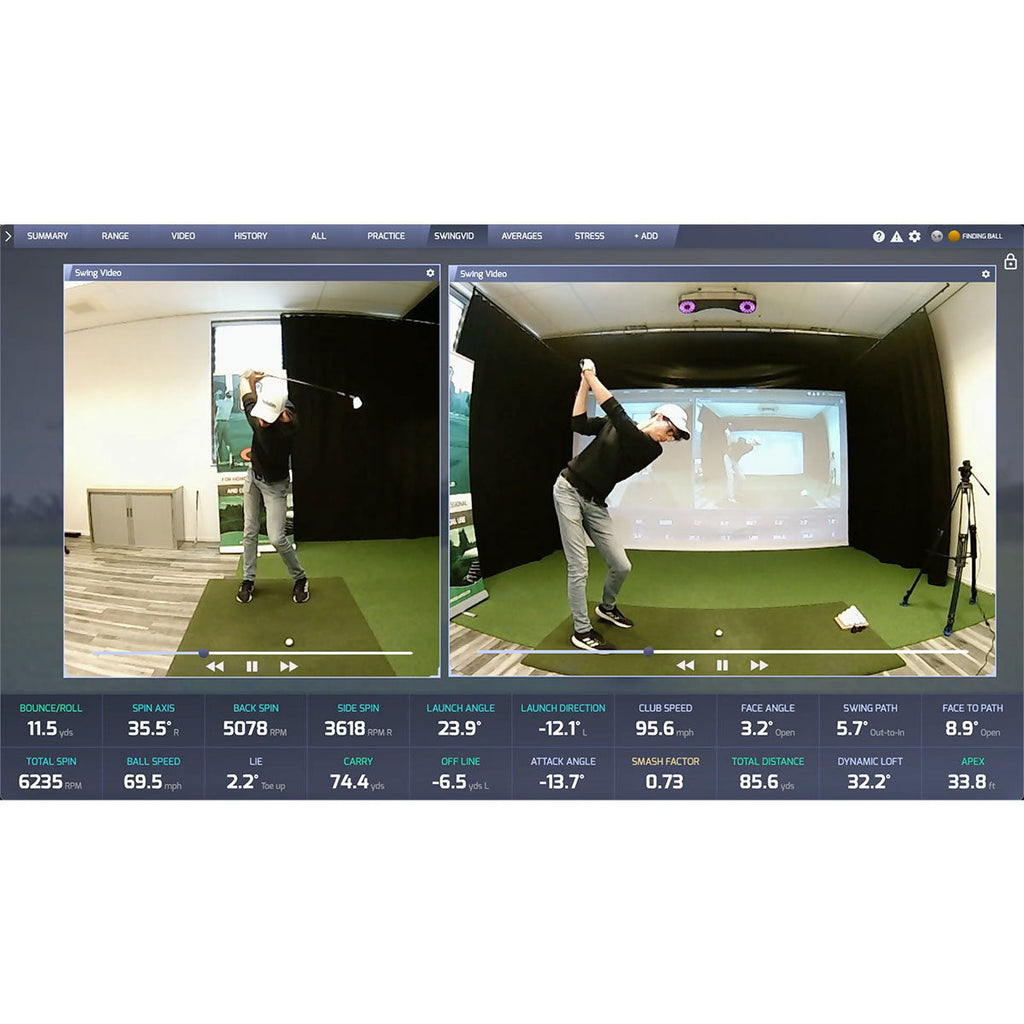 ProTee VX with PlayBetter SimStudio BYO™ (Build Your Own) Package – Custom Home Golf Simulator Studio Builder with Impact Screen, Enclosure, Optional Mats, Projector & More