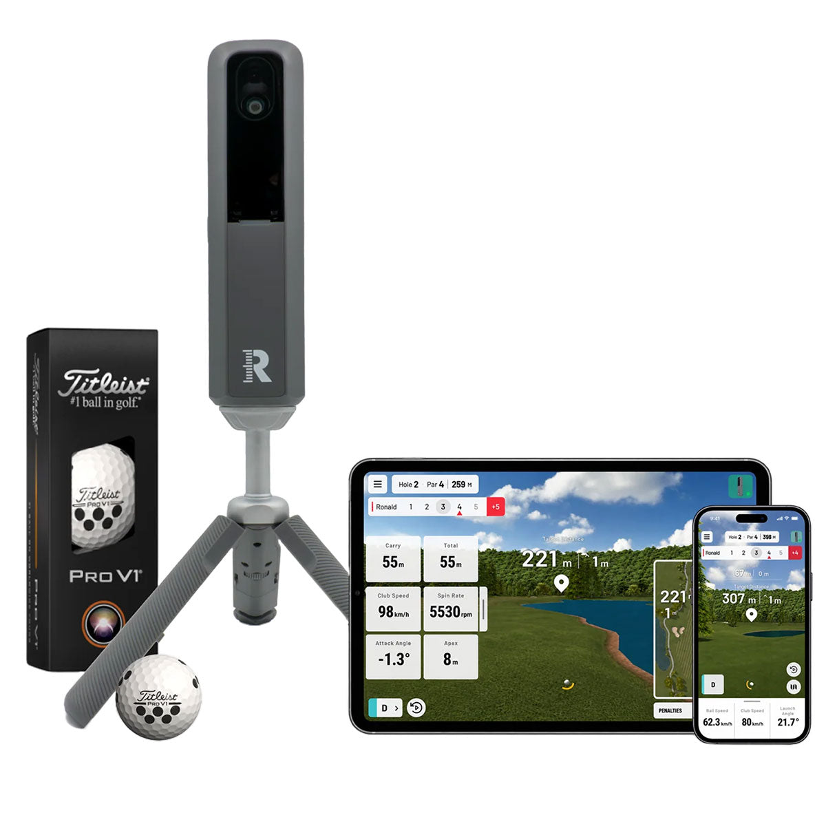 Rapsodo MLM2XPRO Golf Launch Monitor & Simulator