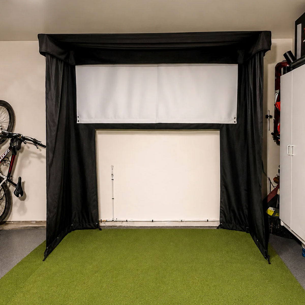 SportScreen Vanish LITE Hybrid-Retractable Golf Studio Enclosure