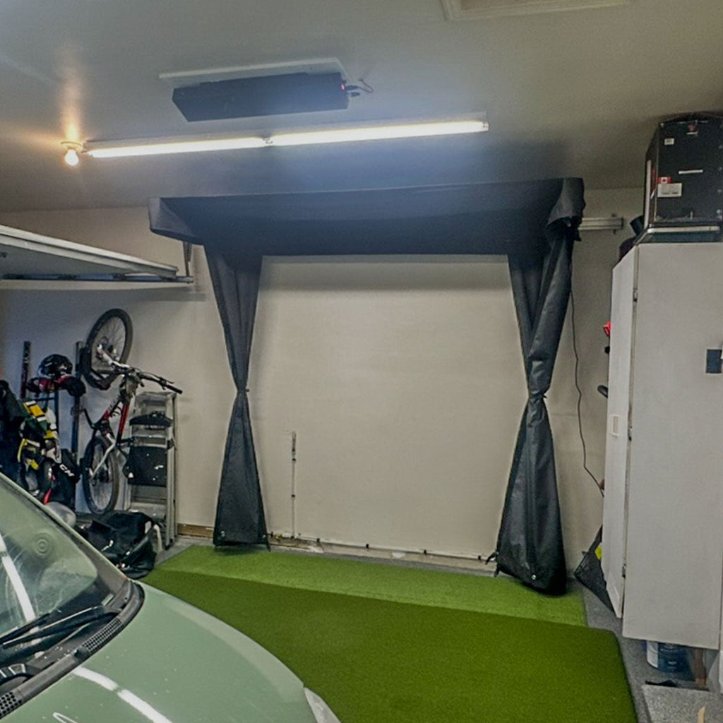 SportScreen Vanish LITE Hybrid-Retractable Golf Studio Enclosure